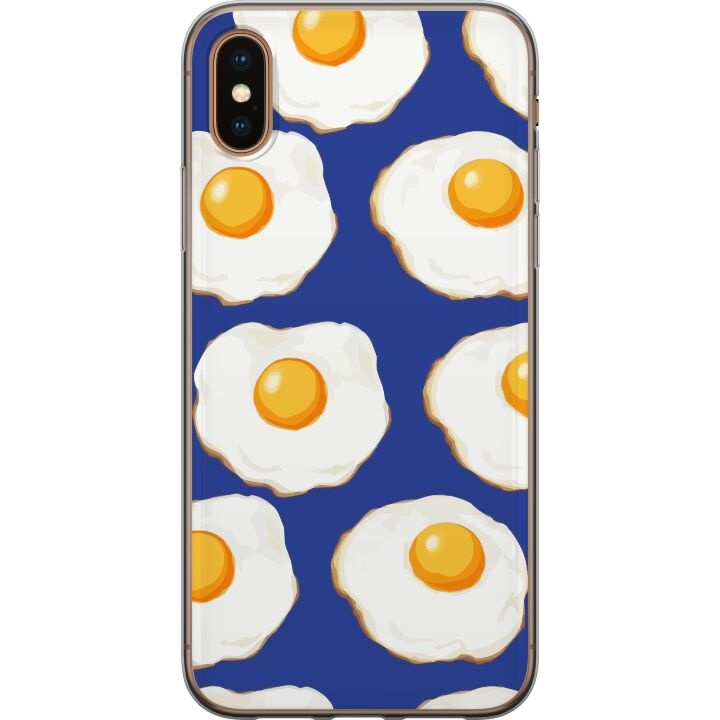 Mobile case for Apple iPhone XS Max with Fried eggs design in the group SMARTPHONE & TABLETS / Phone cases / Apple / iPhone XS Max at TP E-commerce Nordic AB (A51950)