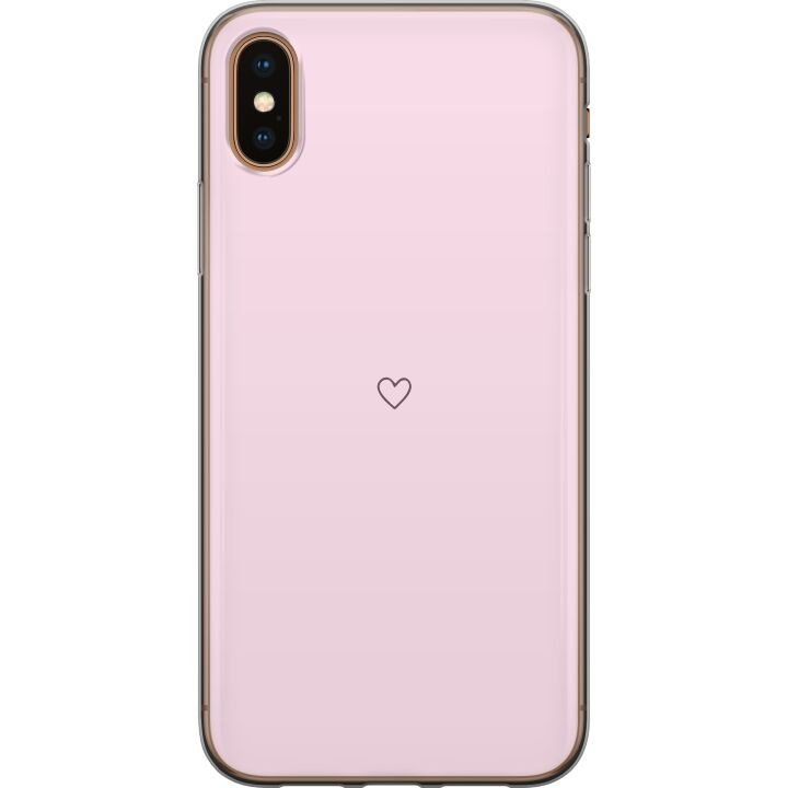 Mobile case for Apple iPhone XS Max with Heart design in the group SMARTPHONE & TABLETS / Phone cases / Apple / iPhone XS Max at TP E-commerce Nordic AB (A51963)