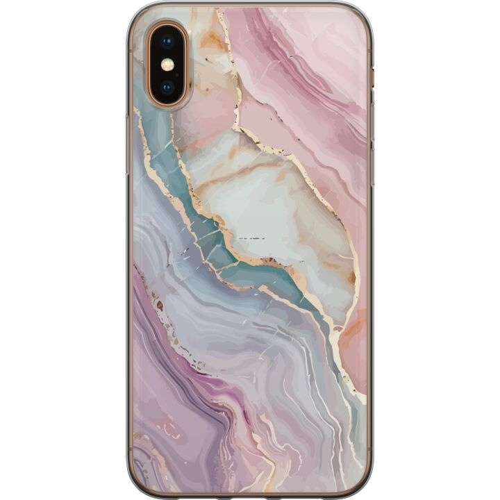 Mobile case for Apple iPhone XS Max with Marble design in the group SMARTPHONE & TABLETS / Phone cases / Apple / iPhone XS Max at TP E-commerce Nordic AB (A51966)