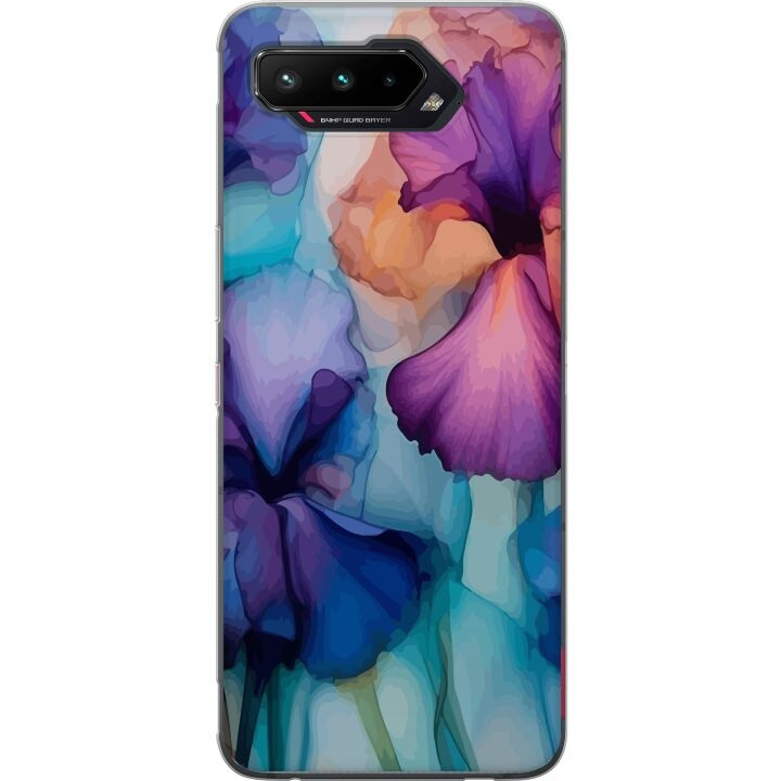 Mobile case for Asus ROG Phone 5 with Magical flowers design in the group SMARTPHONE & TABLETS / Phone cases / Asus at TP E-commerce Nordic AB (A51974)