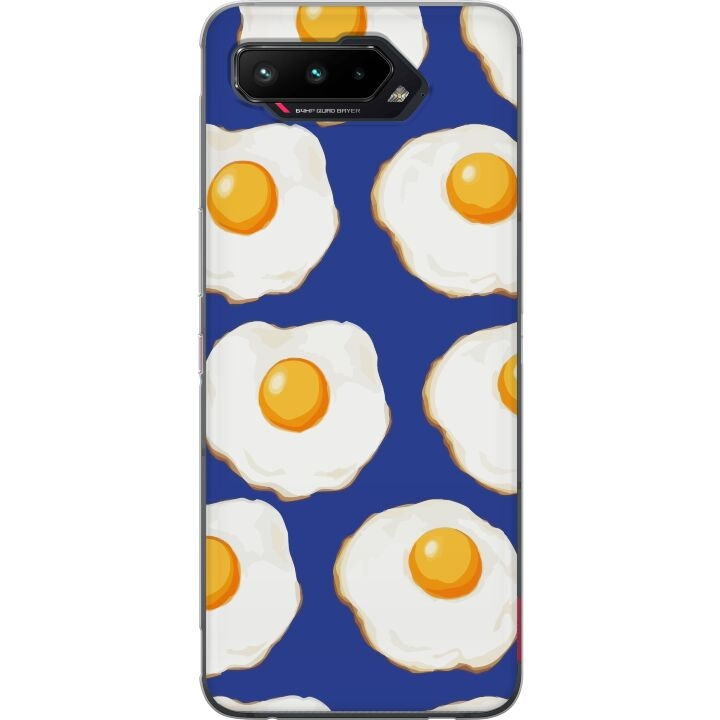 Mobile case for Asus ROG Phone 5 with Fried eggs design in the group SMARTPHONE & TABLETS / Phone cases / Asus at TP E-commerce Nordic AB (A51977)