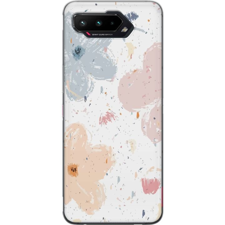 Mobile case for Asus ROG Phone 5 with Flowers design in the group SMARTPHONE & TABLETS / Phone cases / Asus at TP E-commerce Nordic AB (A51983)