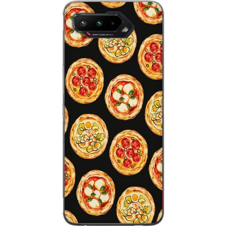 Mobile case for Asus ROG Phone 5 with Pizza design in the group SMARTPHONE & TABLETS / Phone cases / Asus at TP E-commerce Nordic AB (A51984)