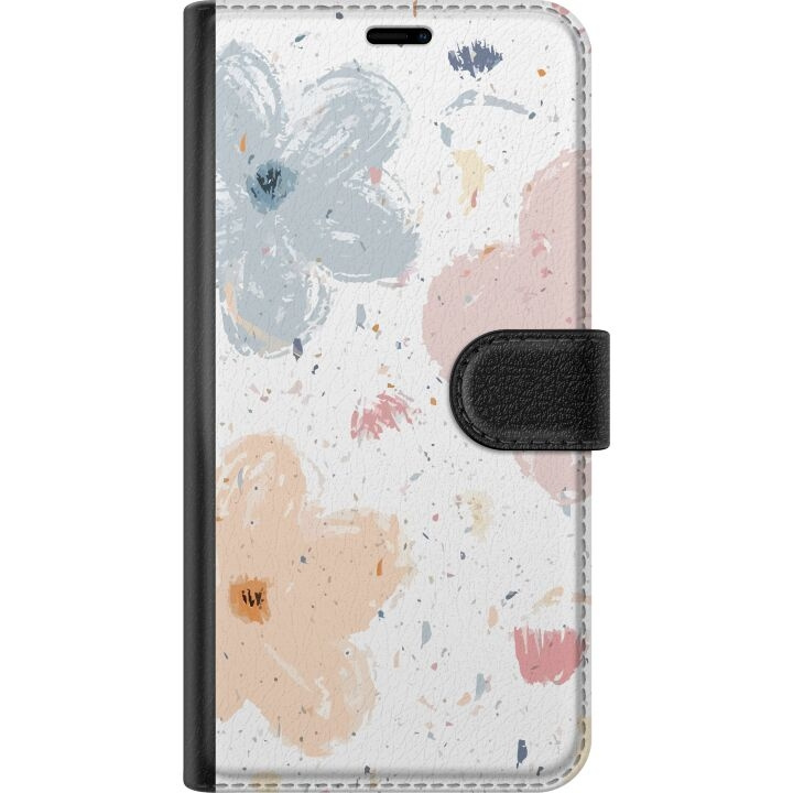 Wallet case for Asus ROG Phone 7 with Flowers design in the group SMARTPHONE & TABLETS / Phone cases / Asus at TP E-commerce Nordic AB (A52010)