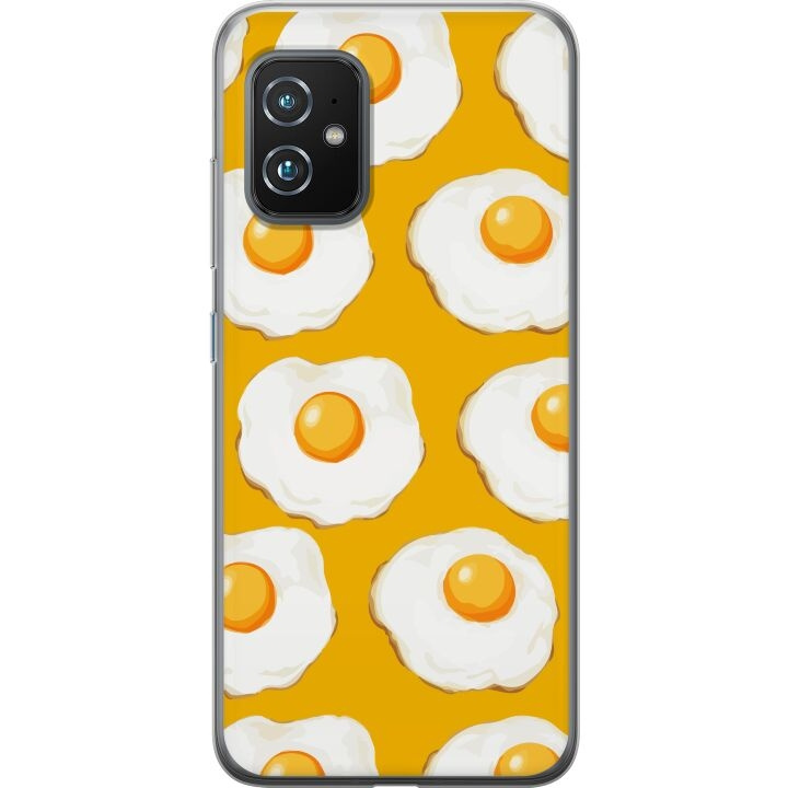 Mobile case for Asus Zenfone 8 with Fried egg design in the group SMARTPHONE & TABLETS / Phone cases / Asus at TP E-commerce Nordic AB (A52027)