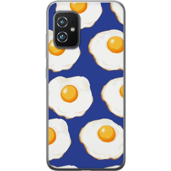 Mobile case for Asus Zenfone 8 with Fried eggs design in the group SMARTPHONE & TABLETS / Phone cases / Asus at TP E-commerce Nordic AB (A52031)