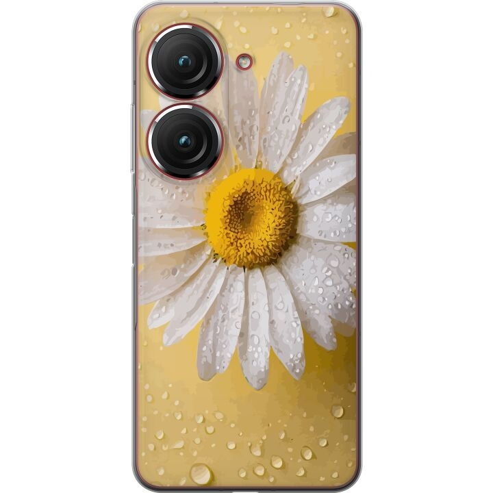 Mobile case for Asus Zenfone 9 with Porslinsblomma design in the group SMARTPHONE & TABLETS / Phone cases / Asus at TP E-commerce Nordic AB (A52052)