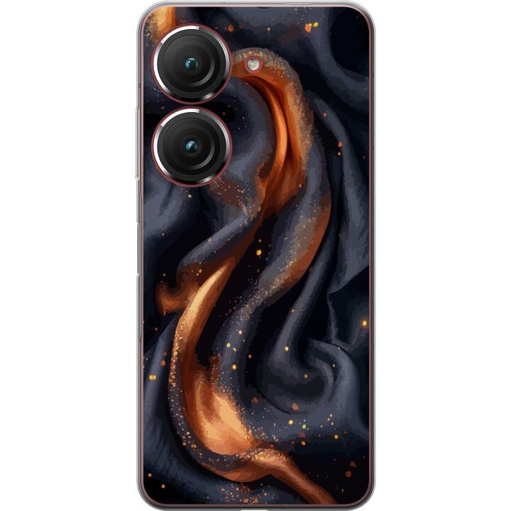 Mobile case for Asus Zenfone 9 with Fiery silk design in the group SMARTPHONE & TABLETS / Phone cases / Asus at TP E-commerce Nordic AB (A52053)