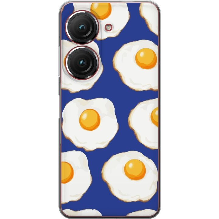 Mobile case for Asus Zenfone 9 with Fried eggs design in the group SMARTPHONE & TABLETS / Phone cases / Asus at TP E-commerce Nordic AB (A52058)