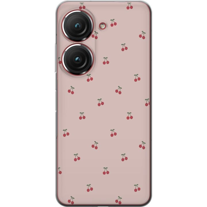 Mobile case for Asus Zenfone 9 with Cherry design in the group SMARTPHONE & TABLETS / Phone cases / Asus at TP E-commerce Nordic AB (A52059)