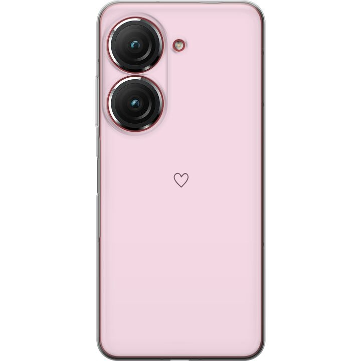 Mobile case for Asus Zenfone 9 with Heart design in the group SMARTPHONE & TABLETS / Phone cases / Asus at TP E-commerce Nordic AB (A52071)