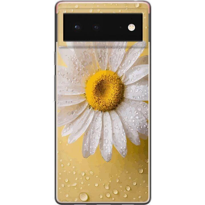 Mobile case for Google Pixel 6 with Porslinsblomma design in the group SMARTPHONE & TABLETS / Phone cases / Google at TP E-commerce Nordic AB (A52079)