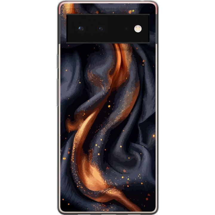 Mobile case for Google Pixel 6 with Fiery silk design in the group SMARTPHONE & TABLETS / Phone cases / Google at TP E-commerce Nordic AB (A52080)