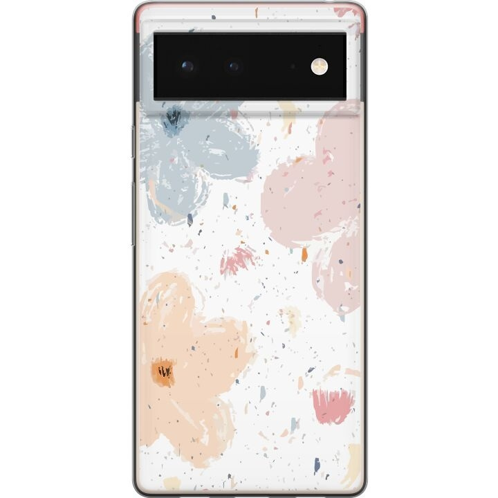 Mobile case for Google Pixel 6 with Flowers design in the group SMARTPHONE & TABLETS / Phone cases / Google at TP E-commerce Nordic AB (A52091)