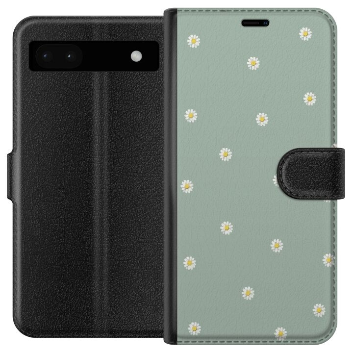 Wallet case for Google Pixel 6a with Priest\'s collars design in the group SMARTPHONE & TABLETS / Phone cases / Google at TP E-commerce Nordic AB (A52110)