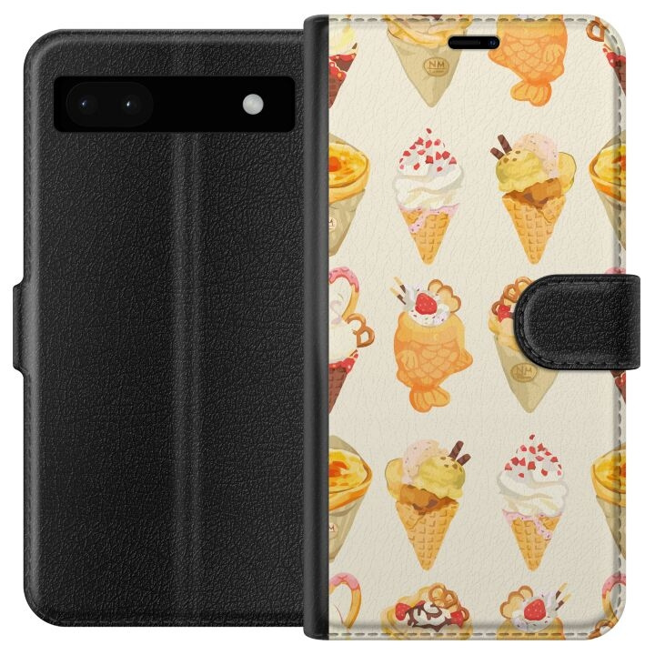 Wallet case for Google Pixel 6a with Glassy design in the group SMARTPHONE & TABLETS / Phone cases / Google at TP E-commerce Nordic AB (A52117)