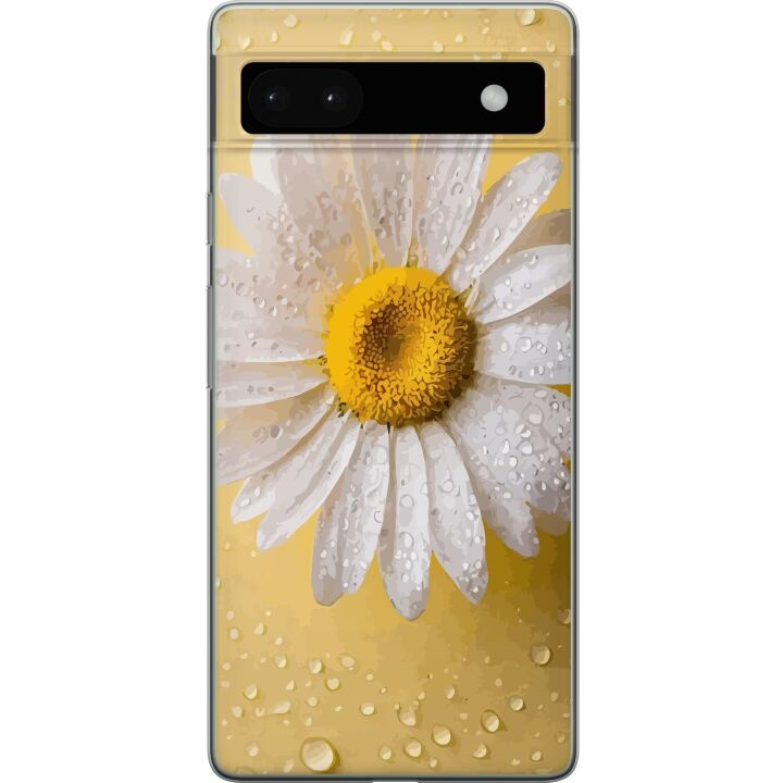 Mobile case for Google Pixel 6a with Porslinsblomma design in the group SMARTPHONE & TABLETS / Phone cases / Google at TP E-commerce Nordic AB (A52133)