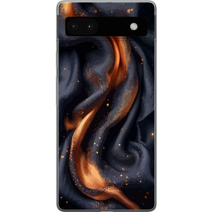 Mobile case for Google Pixel 6a with Fiery silk design in the group SMARTPHONE & TABLETS / Phone cases / Google at TP E-commerce Nordic AB (A52134)