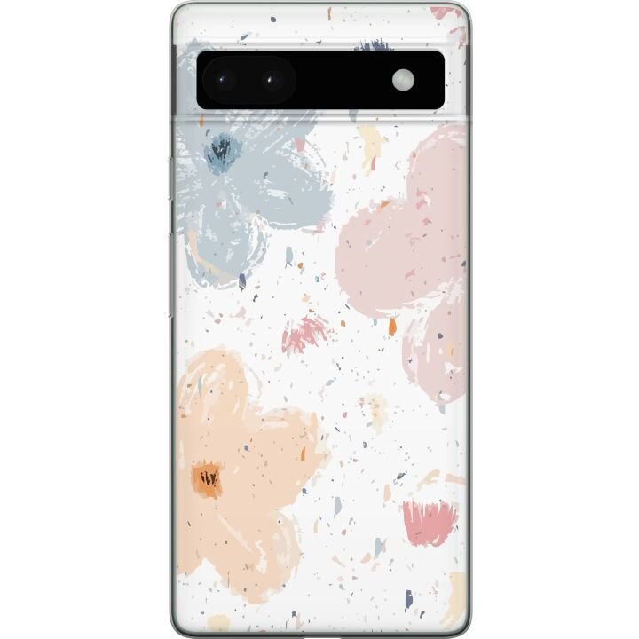 Mobile case for Google Pixel 6a with Flowers design in the group SMARTPHONE & TABLETS / Phone cases / Google at TP E-commerce Nordic AB (A52145)