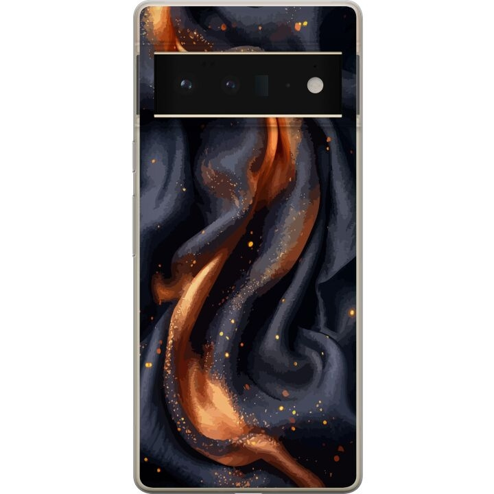 Mobile case for Google Pixel 6 Pro with Fiery silk design in the group SMARTPHONE & TABLETS / Phone cases / Google at TP E-commerce Nordic AB (A52161)