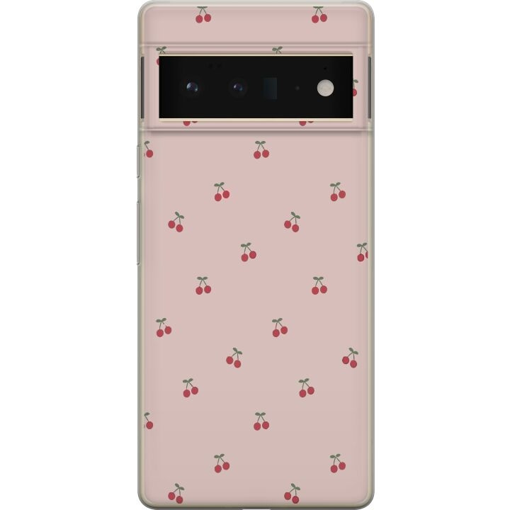 Mobile case for Google Pixel 6 Pro with Cherry design in the group SMARTPHONE & TABLETS / Phone cases / Google at TP E-commerce Nordic AB (A52167)