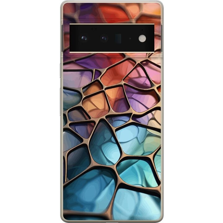 Mobile case for Google Pixel 6 Pro with Metallic pattern design in the group SMARTPHONE & TABLETS / Phone cases / Google at TP E-commerce Nordic AB (A52170)