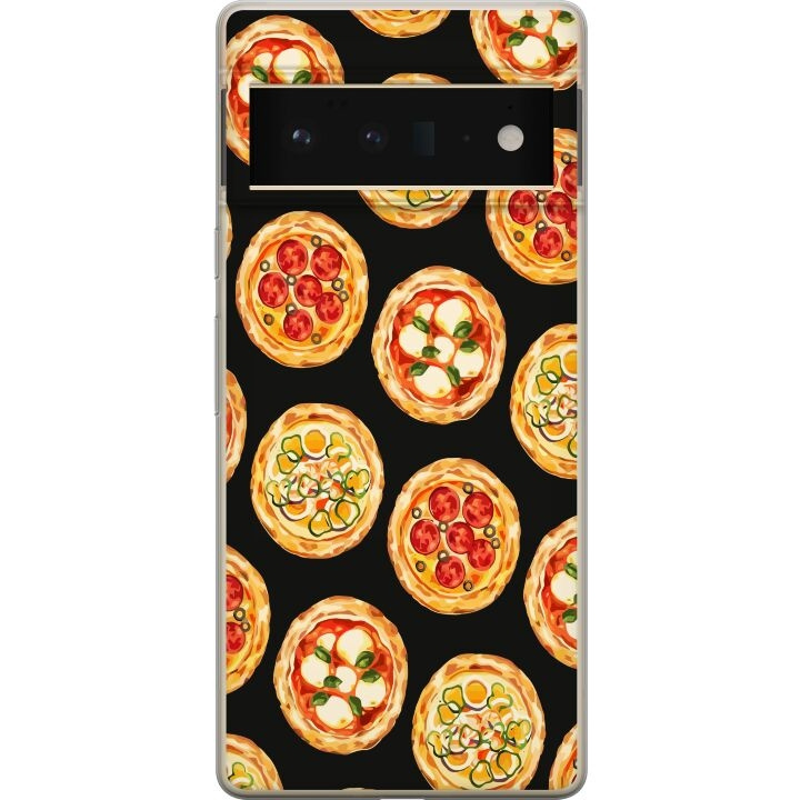 Mobile case for Google Pixel 6 Pro with Pizza design in the group SMARTPHONE & TABLETS / Phone cases / Google at TP E-commerce Nordic AB (A52173)