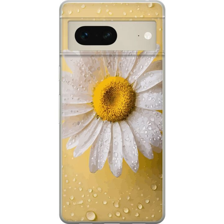 Mobile case for Google Pixel 7 with Porslinsblomma design in the group SMARTPHONE & TABLETS / Phone cases / Google at TP E-commerce Nordic AB (A52187)