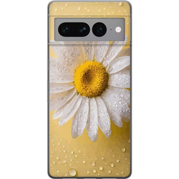 Mobile case for Google Pixel 7 Pro with Porslinsblomma design in the group SMARTPHONE & TABLETS / Phone cases / Google at TP E-commerce Nordic AB (A52268)