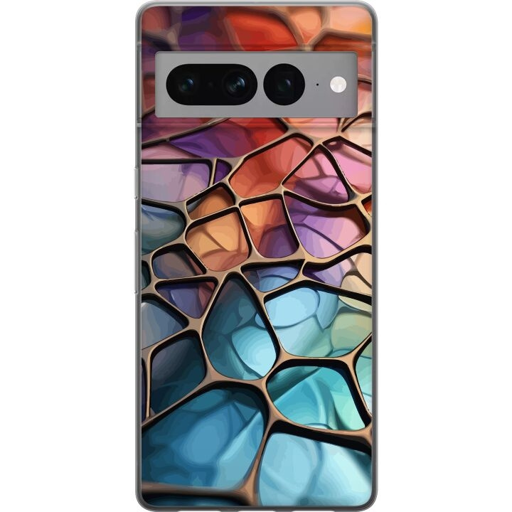 Mobile case for Google Pixel 7 Pro with Metallic pattern design in the group SMARTPHONE & TABLETS / Phone cases / Google at TP E-commerce Nordic AB (A52278)