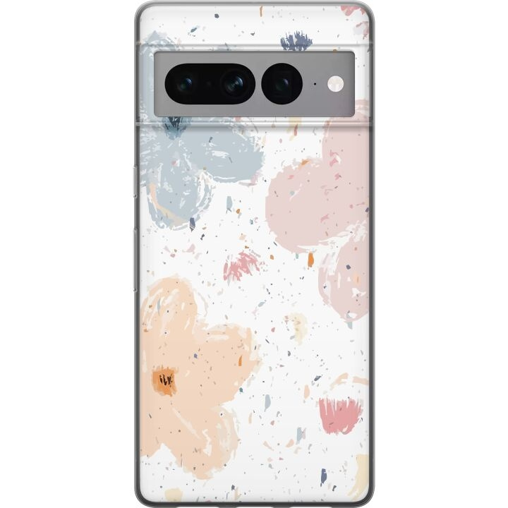 Mobile case for Google Pixel 7 Pro with Flowers design in the group SMARTPHONE & TABLETS / Phone cases / Google at TP E-commerce Nordic AB (A52280)