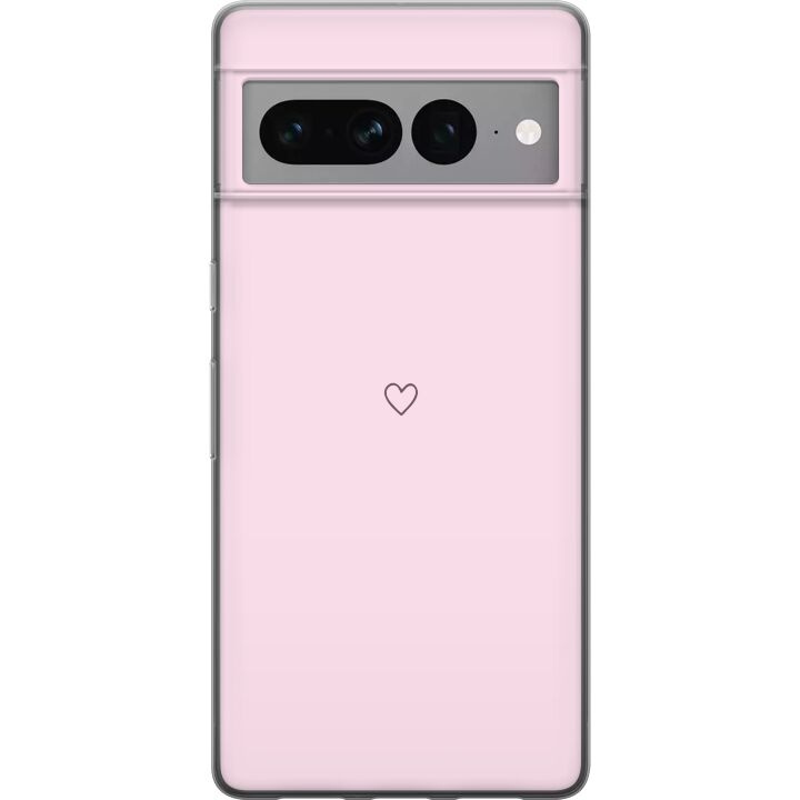 Mobile case for Google Pixel 7 Pro with Heart design in the group SMARTPHONE & TABLETS / Phone cases / Google at TP E-commerce Nordic AB (A52287)