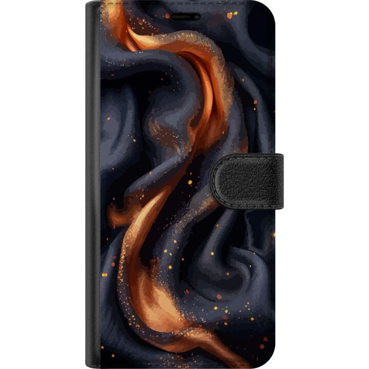 Wallet case for Google Pixel 8 with Fiery silk design in the group SMARTPHONE & TABLETS / Phone cases / Google at TP E-commerce Nordic AB (A52296)