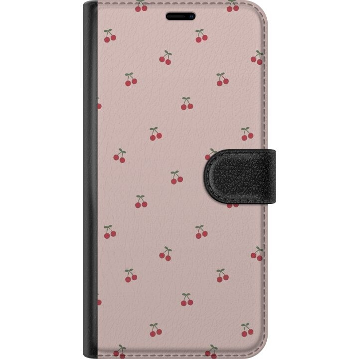 Wallet case for Google Pixel 8 with Cherry design in the group SMARTPHONE & TABLETS / Phone cases / Google at TP E-commerce Nordic AB (A52302)