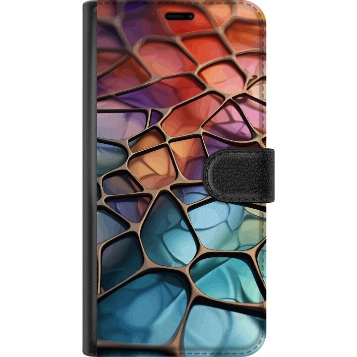 Wallet case for Google Pixel 8 with Metallic pattern design in the group SMARTPHONE & TABLETS / Phone cases / Google at TP E-commerce Nordic AB (A52305)