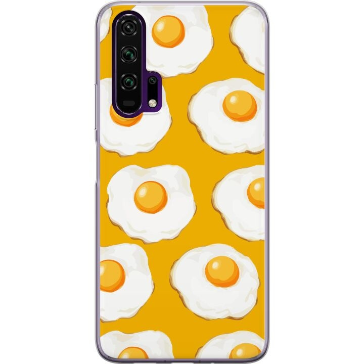 Mobile case for Honor 20 Pro with Fried egg design in the group SMARTPHONE & TABLETS / Phone cases / Huawei/Honor at TP E-commerce Nordic AB (A52378)