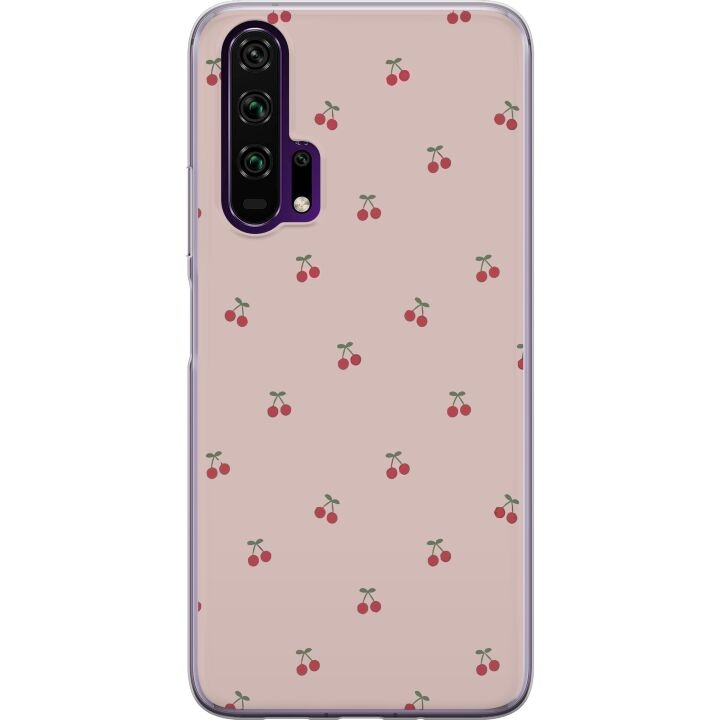 Mobile case for Honor 20 Pro with Cherry design in the group SMARTPHONE & TABLETS / Phone cases / Huawei/Honor at TP E-commerce Nordic AB (A52383)