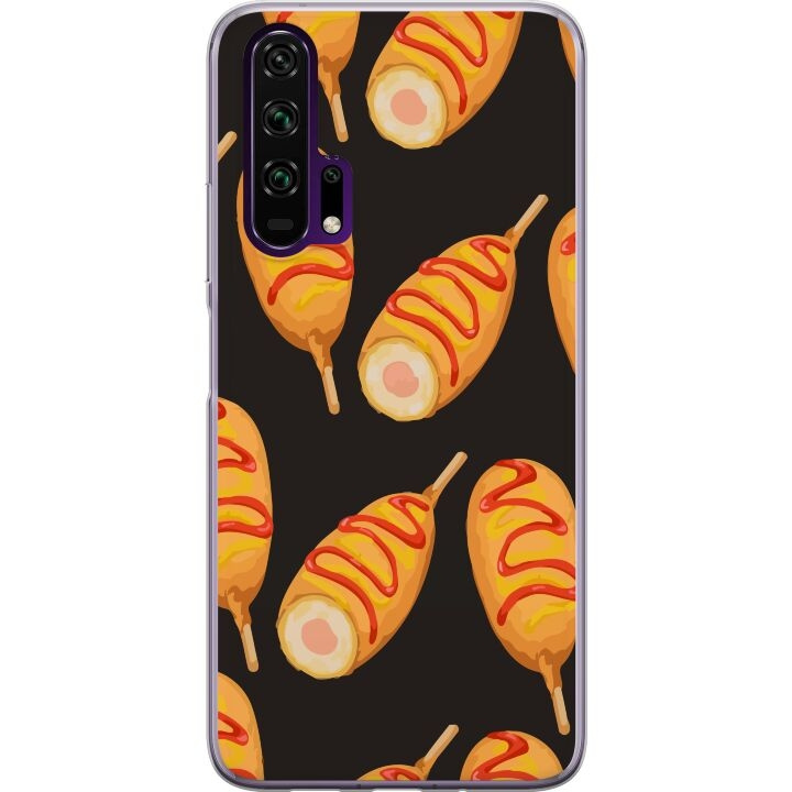 Mobile case for Honor 20 Pro with Chicken drumstick design in the group SMARTPHONE & TABLETS / Phone cases / Huawei/Honor at TP E-commerce Nordic AB (A52385)