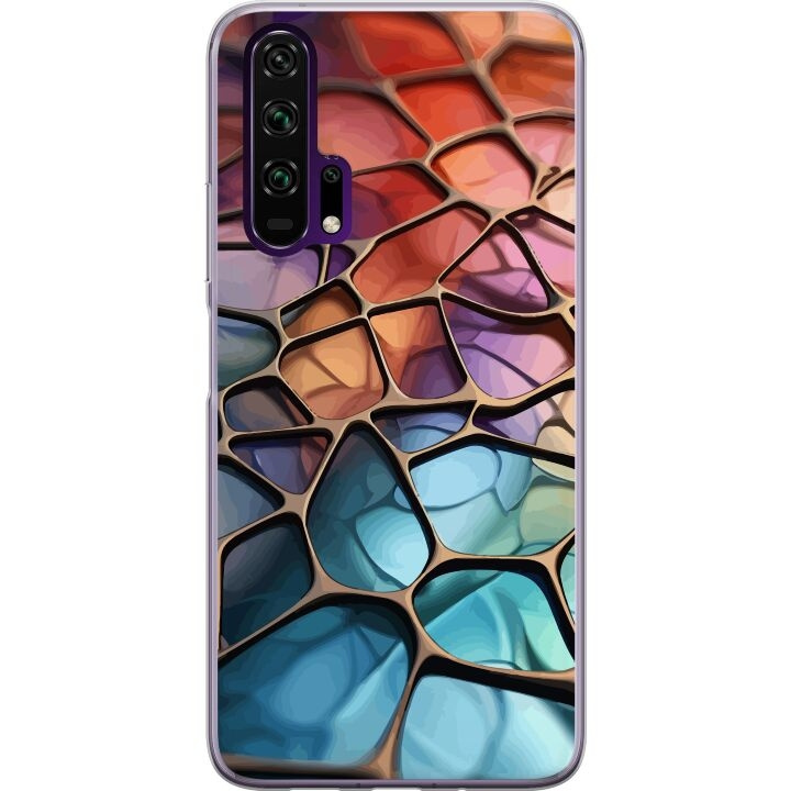 Mobile case for Honor 20 Pro with Metallic pattern design in the group SMARTPHONE & TABLETS / Phone cases / Huawei/Honor at TP E-commerce Nordic AB (A52386)