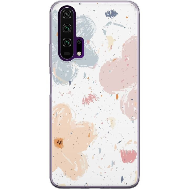 Mobile case for Honor 20 Pro with Flowers design in the group SMARTPHONE & TABLETS / Phone cases / Huawei/Honor at TP E-commerce Nordic AB (A52388)