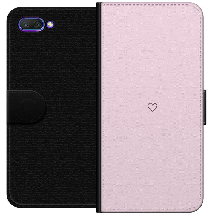 Wallet case for Honor 10 with Heart design in the group SMARTPHONE & TABLETS / Phone cases / Huawei/Honor at TP E-commerce Nordic AB (A52584)