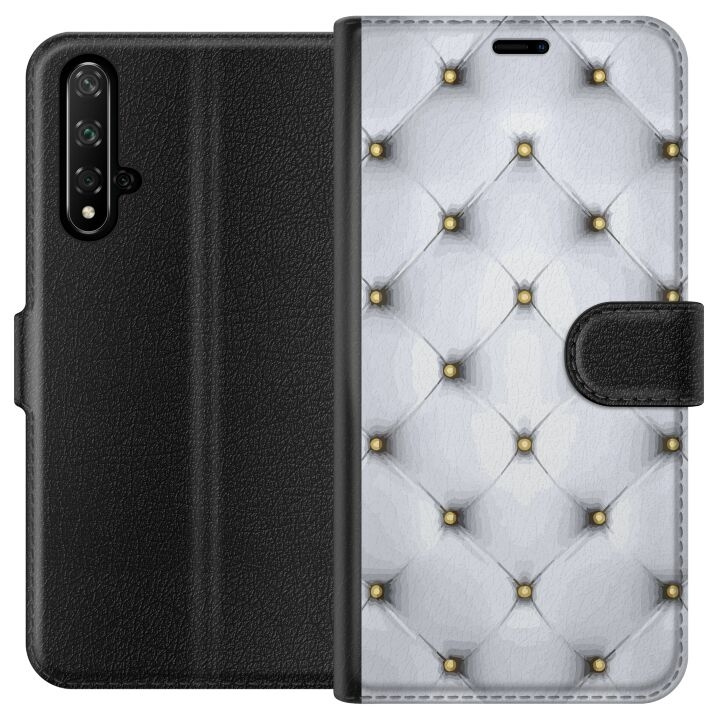 Wallet case for Honor 20 with Luxurious design in the group SMARTPHONE & TABLETS / Phone cases / Huawei/Honor at TP E-commerce Nordic AB (A52606)