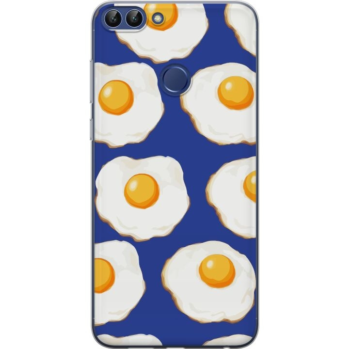 Mobile case for Huawei P smart with Fried eggs design in the group SMARTPHONE & TABLETS / Phone cases / Huawei/Honor at TP E-commerce Nordic AB (A52652)