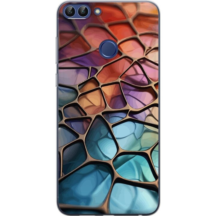 Mobile case for Huawei P smart with Metallic pattern design in the group SMARTPHONE & TABLETS / Phone cases / Huawei/Honor at TP E-commerce Nordic AB (A52656)