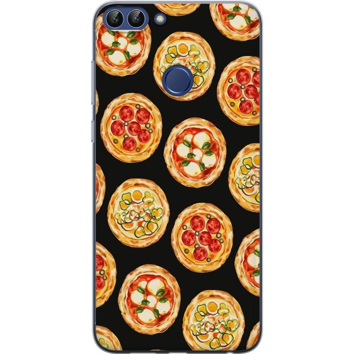 Mobile case for Huawei P smart with Pizza design in the group SMARTPHONE & TABLETS / Phone cases / Huawei/Honor at TP E-commerce Nordic AB (A52659)