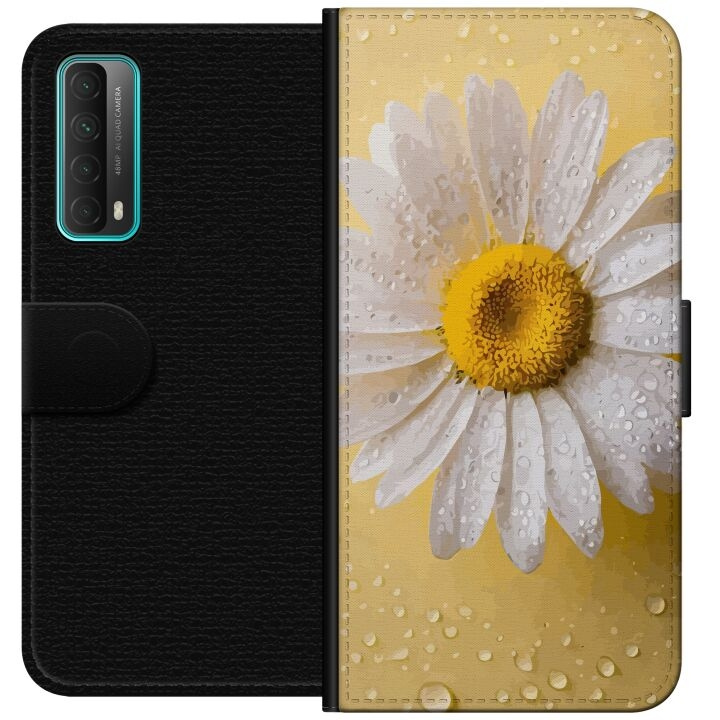 Wallet case for Huawei P smart 2021 with Porslinsblomma design in the group SMARTPHONE & TABLETS / Phone cases / Huawei/Honor at TP E-commerce Nordic AB (A52673)