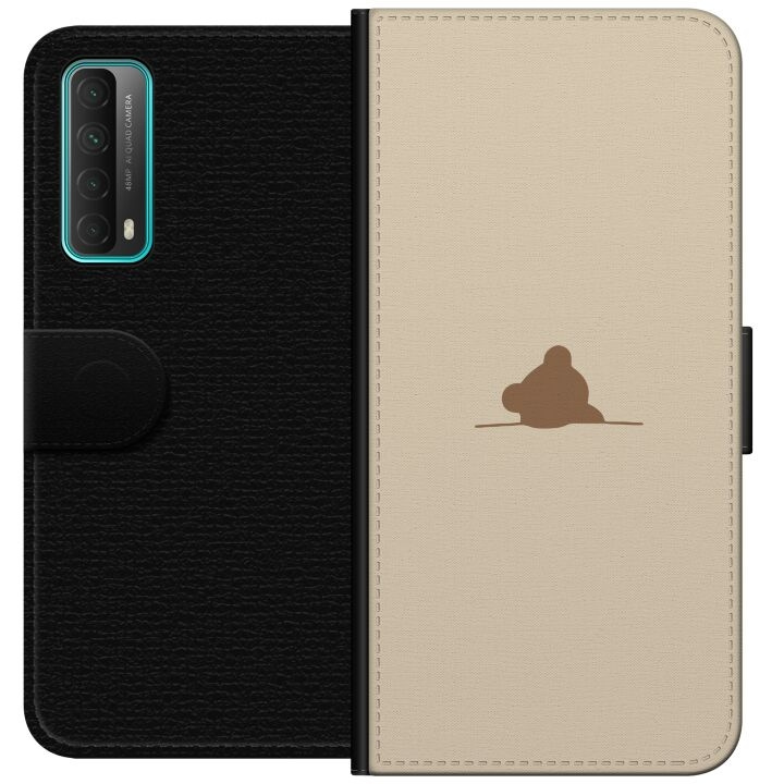 Wallet case for Huawei P smart 2021 with Nalle design in the group SMARTPHONE & TABLETS / Phone cases / Huawei/Honor at TP E-commerce Nordic AB (A52693)