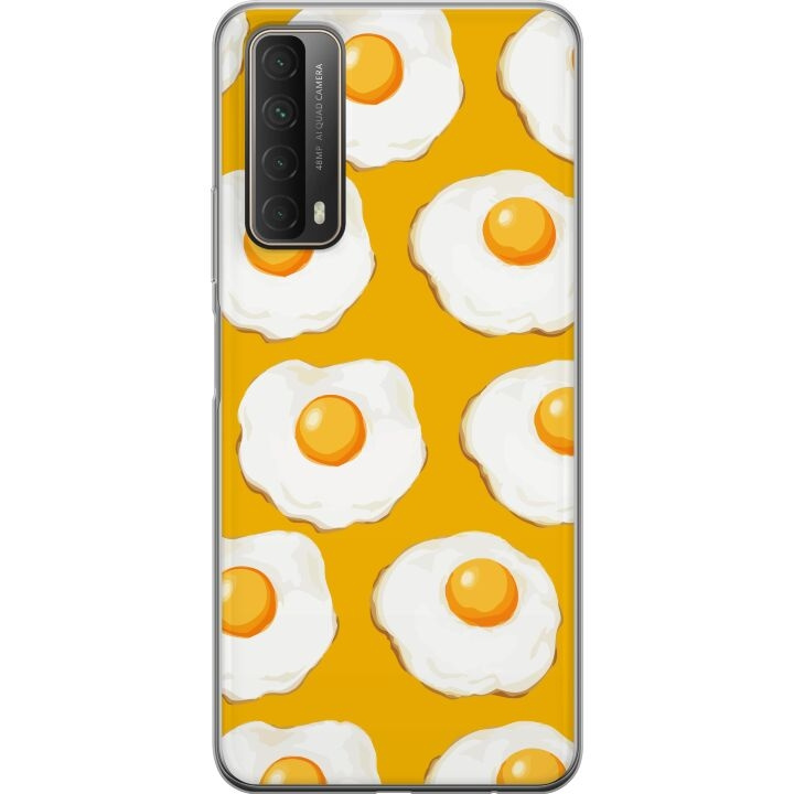 Mobile case for Huawei P smart 2021 with Fried egg design in the group SMARTPHONE & TABLETS / Phone cases / Huawei/Honor at TP E-commerce Nordic AB (A52702)