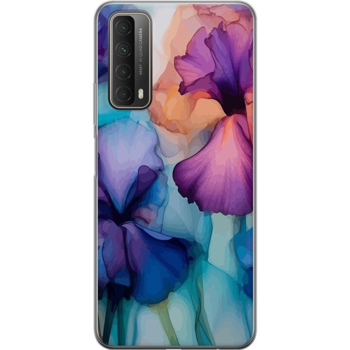 Mobile case for Huawei P smart 2021 with Magical flowers design in the group SMARTPHONE & TABLETS / Phone cases / Huawei/Honor at TP E-commerce Nordic AB (A52703)