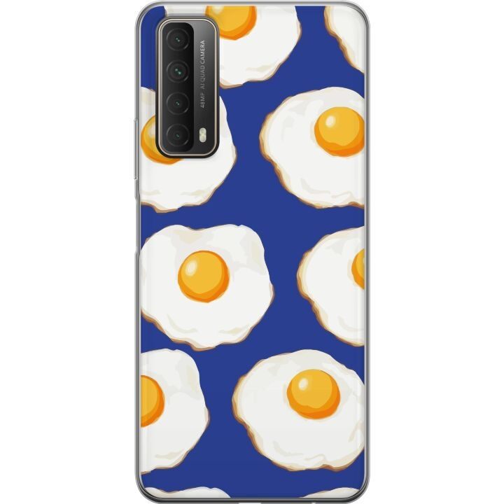 Mobile case for Huawei P smart 2021 with Fried eggs design in the group SMARTPHONE & TABLETS / Phone cases / Huawei/Honor at TP E-commerce Nordic AB (A52706)